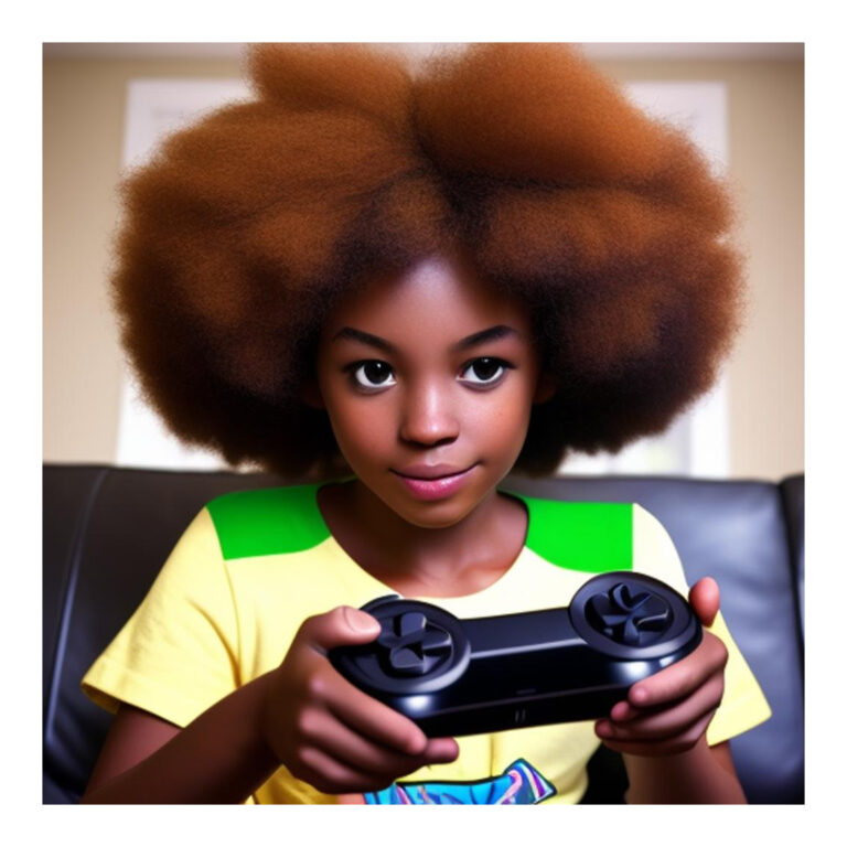 Afro Gamer 5