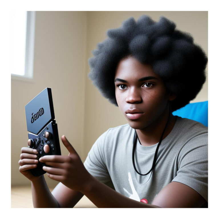 Afro Gamer 6