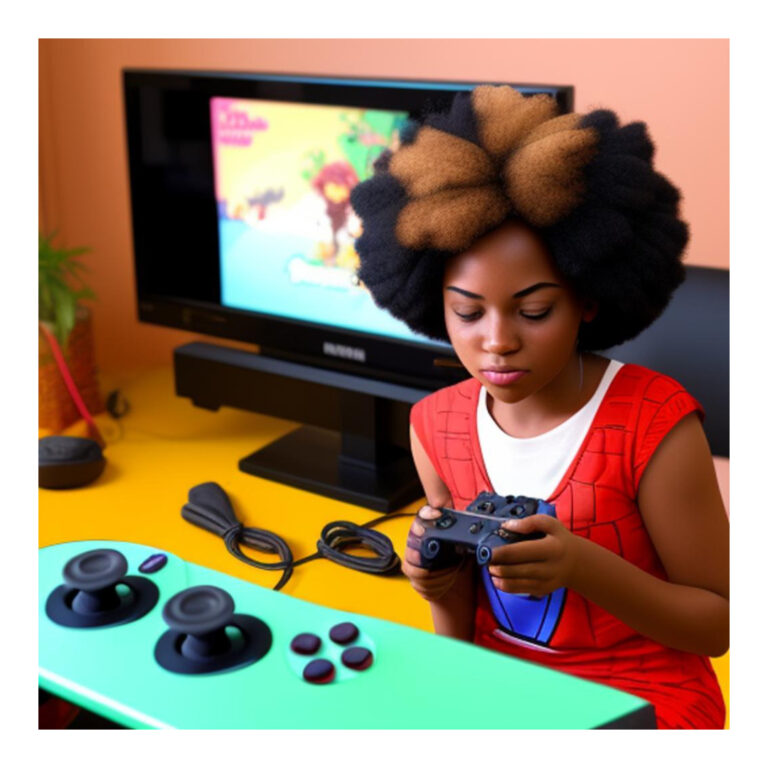 Afro Gamer 7